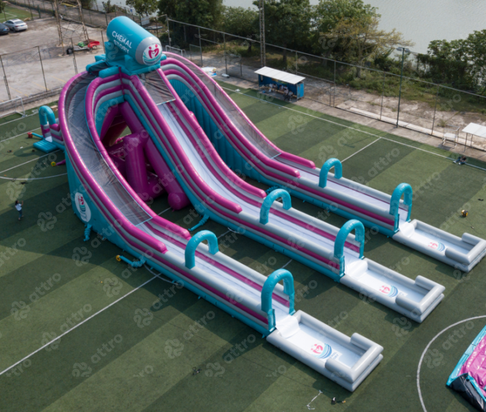 Водная надувная горка "Триппо" 35*15*14 м