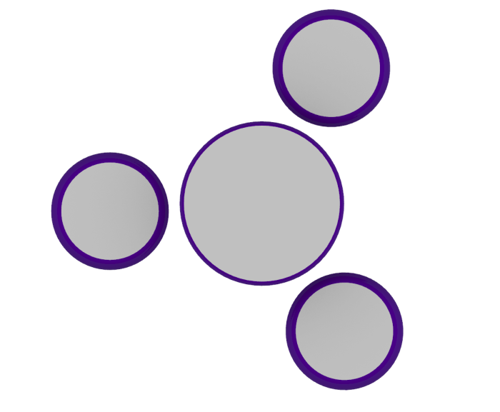 Надувная мебель (стол и стулья)