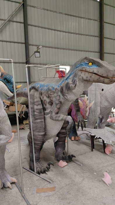 Костюм механизированный Динозавр Велоцераптор