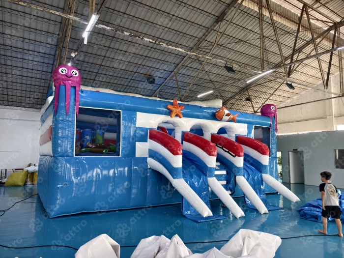 Надувной аквапарк "Океанариум" 15*15*7,2 м