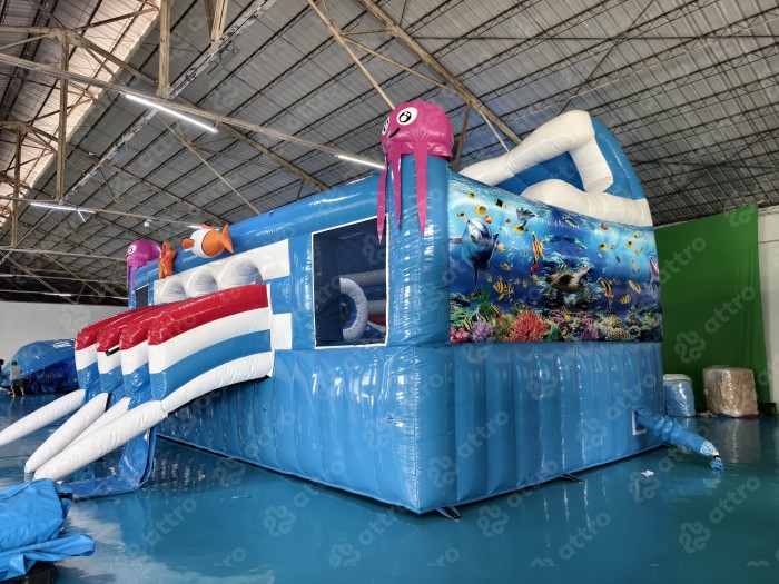 Надувной аквапарк "Океанариум" 15*15*7,2 м