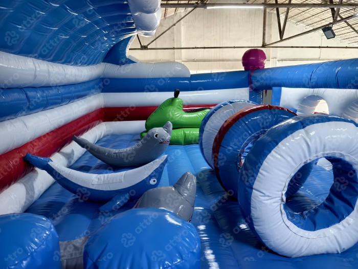 Надувной аквапарк "Океанариум" 15*15*7,2 м