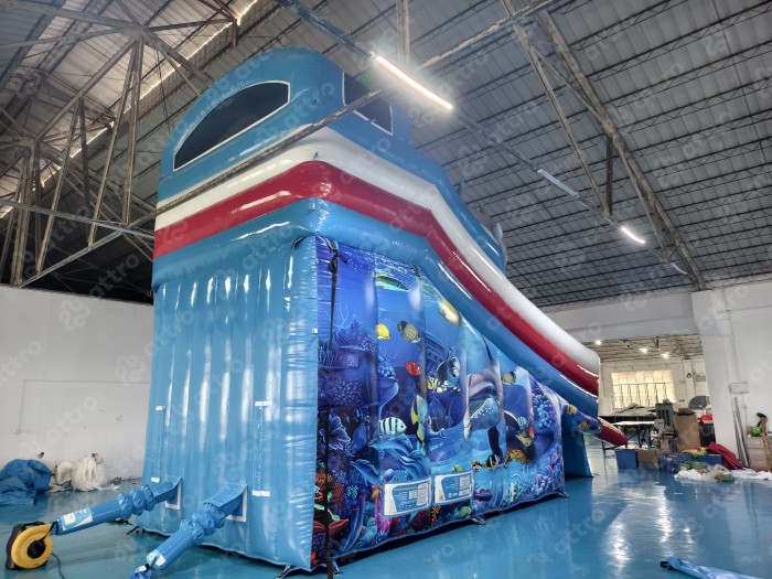 Надувной аквапарк "Океанариум" 15*15*7,2 м