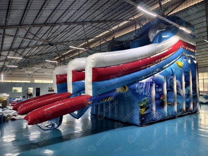 Надувной аквапарк "Океанариум" 15*15*7,2 м