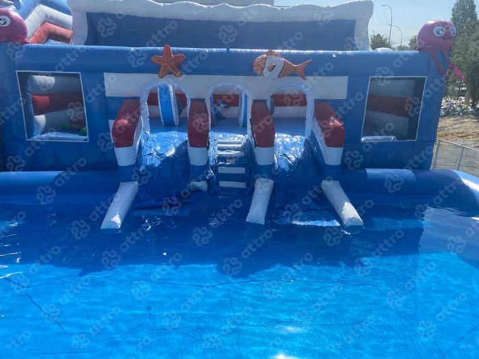 Надувной аквапарк "Океанариум" 15*15*7,2 м