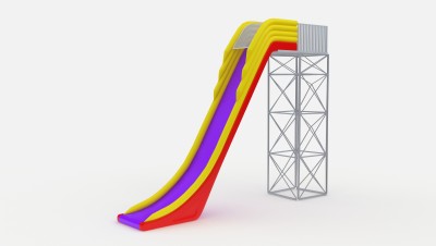 Надувная водная горка