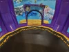Надувной спортивный батут с сеткой 4*3*2,9 м