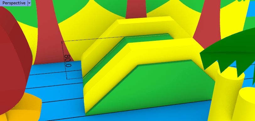 Надувной аквапарк 