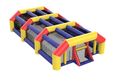 Надувное футбольное поле для спортивных игр, 20*10*4 м