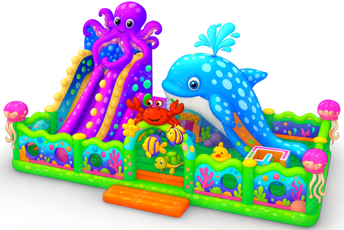 Проект надувного батута "Подводная эра"