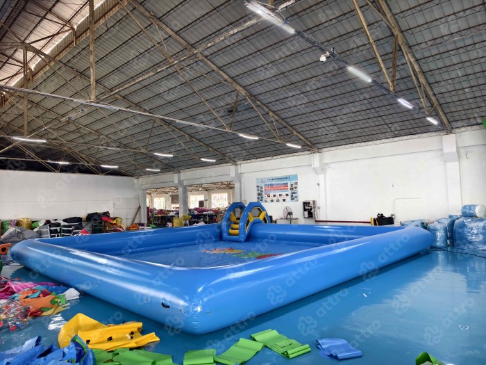 Надувной аквапарк "Пристань Прибой" 18*18*6 м 