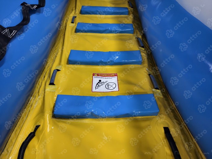 Надувной аквапарк "Пристань Прибой" 18*18*6 м 