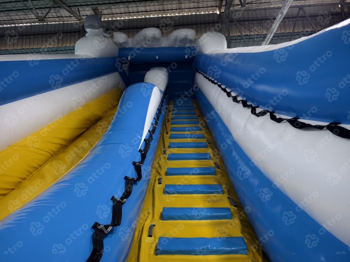 Надувной аквапарк "Пристань Прибой" 18*18*6 м 