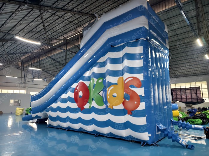 Надувной аквапарк "Пристань Прибой" 18*18*6 м 