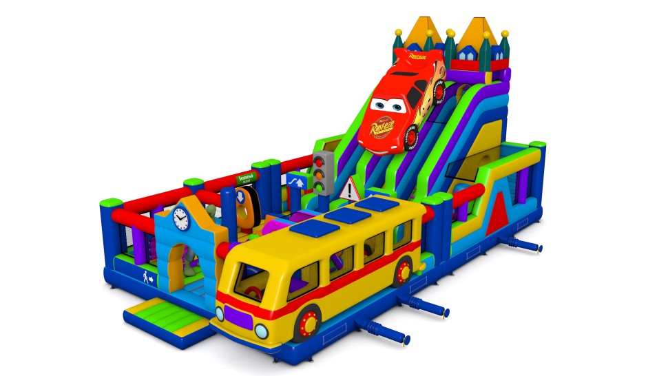 Надувная горка 