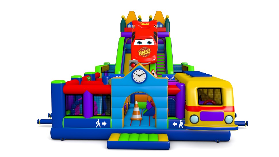 Надувная горка 