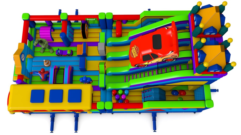 Надувная горка 