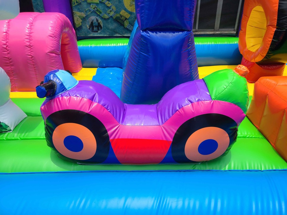 Надувная горка 