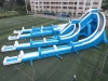 Надувная горка "Триппо 4 спуска" 36*19*11 м