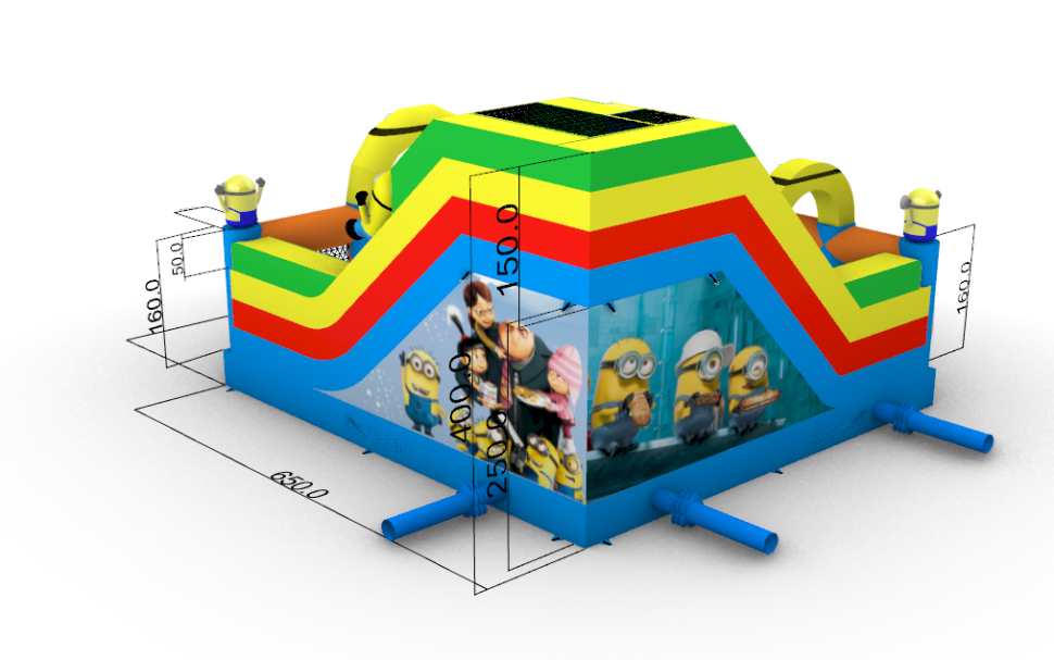 Надувная горка 