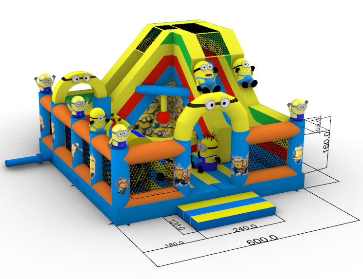 Надувная горка 