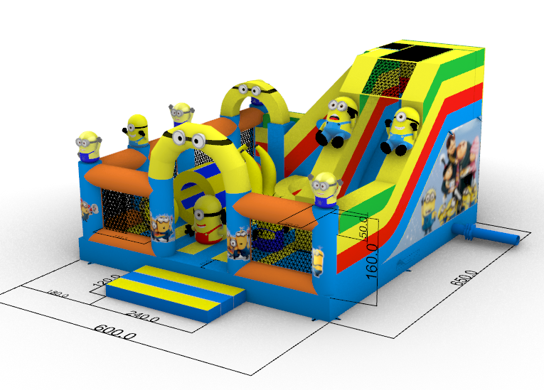 Надувная горка 
