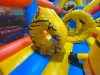 Надувная горка "Кевин и Боб" 6*6,5*4 м