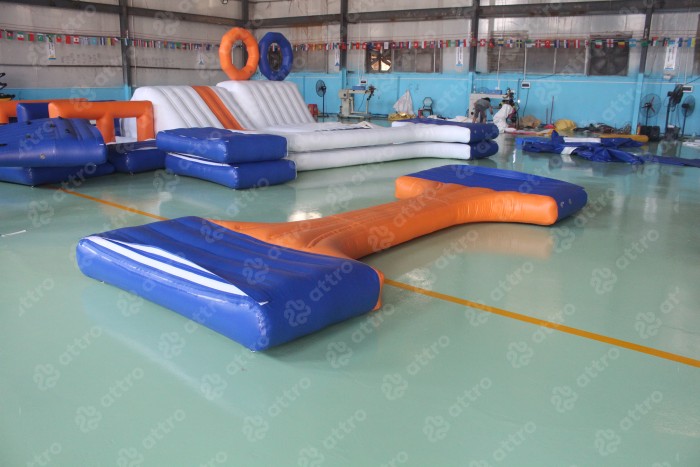 Надувной аквапарк 73*66*5,7 м