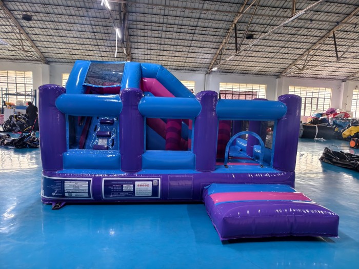 Надувная горка "Морской бриз" 4*3*2,4 м 