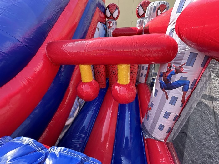 Надувная горка "Спайдермен" 7*5*5,3 м