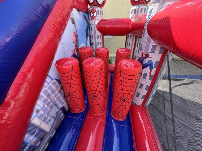 Надувная горка "Спайдермен" 7*5*5,3 м