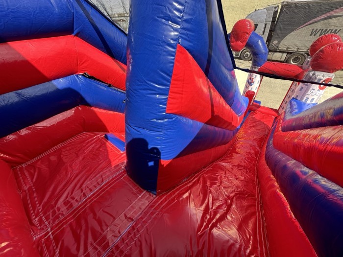 Надувная горка "Спайдермен" 7*5*5,3 м