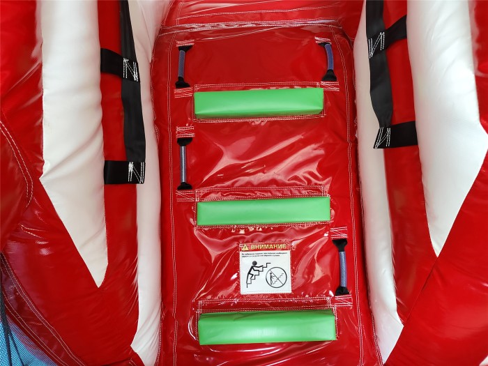 Надувная горка "Новогодний сюрприз" 4*3*2,4 м