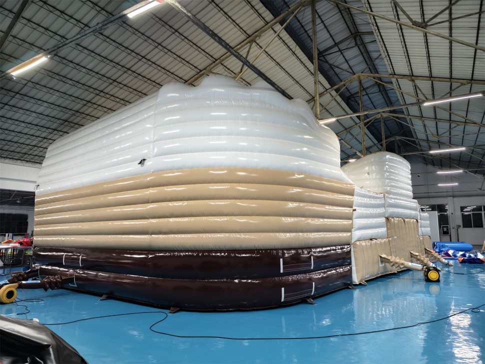 Надувной аквапарк 