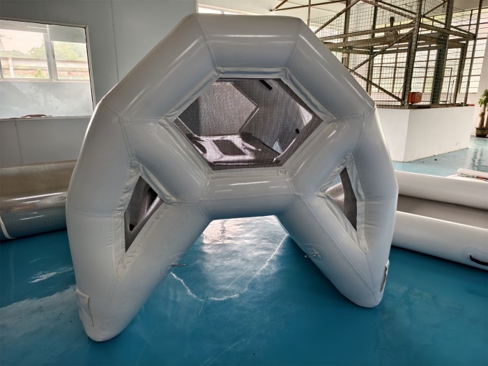 Надувной аквапарк "Пристань Marwa" 20*15*7,2 м