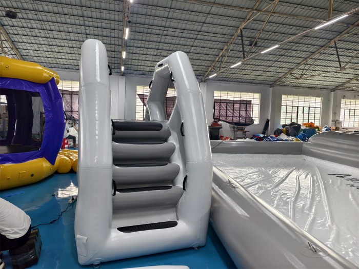 Надувной аквапарк "Пристань Marwa" 20*15*7,2 м