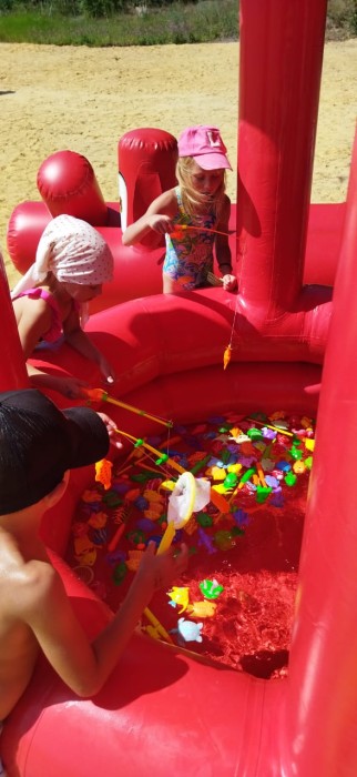 Надувной аттракцион Рыбалочка