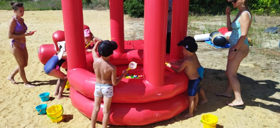 Надувной аттракцион Рыбалочка