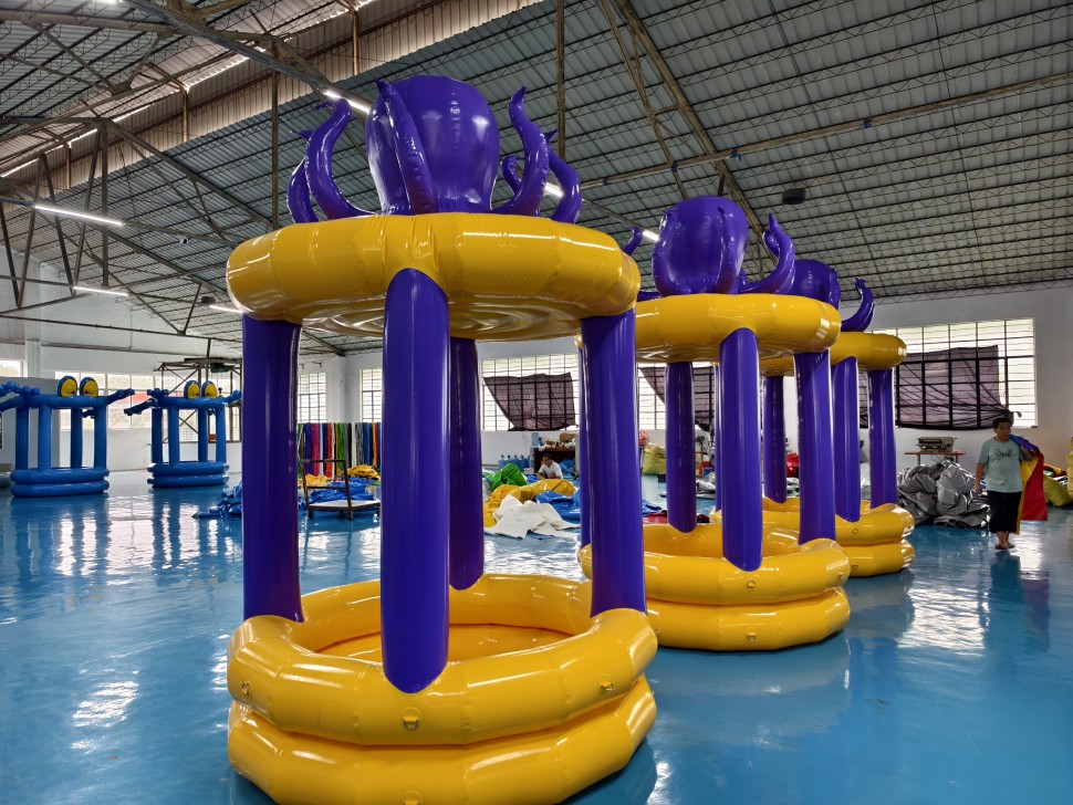 Надувной аттракцион Рыбалочка