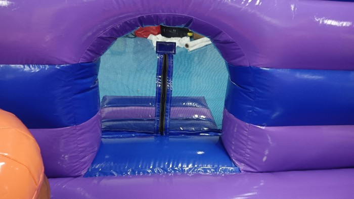 Надувная горка "Бургер" 12*8,5*7,7 м