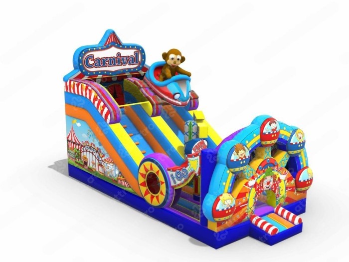 Надувной батут "В цирке" 9*4*6 м