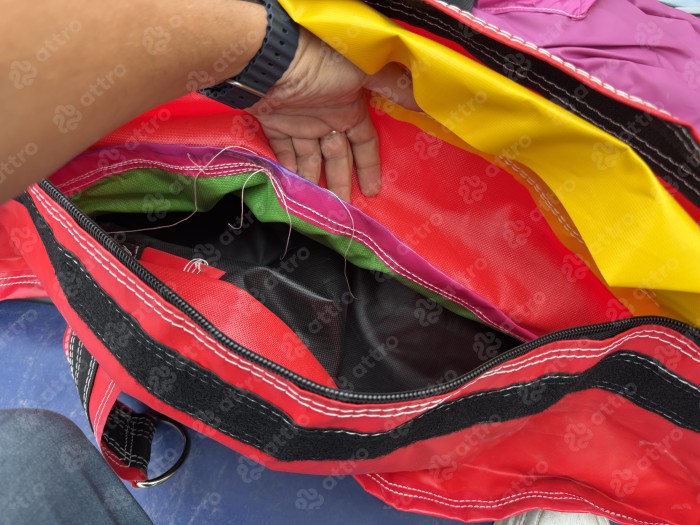 Надувной батут "Миньоны в тропиках" 14*7*7,3 м