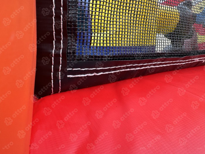 Надувной батут "Миньоны в тропиках" 14*7*7,3 м