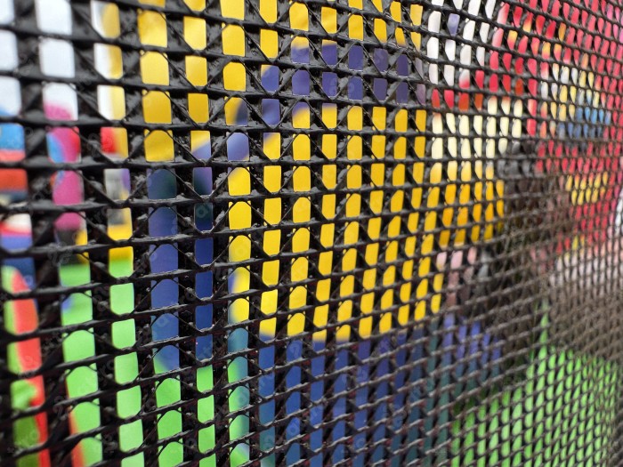 Надувной батут "Миньоны в тропиках" 14*7*7,3 м