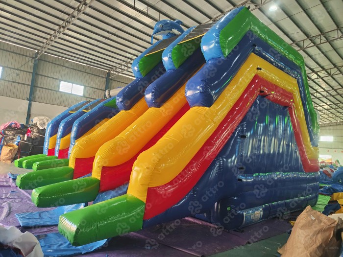 Надувной аквапарк "Морские охотники" 15*10*4,9 м