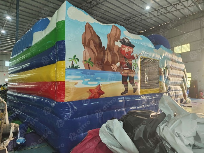 Надувной аквапарк "Морские охотники" 15*10*4,9 м