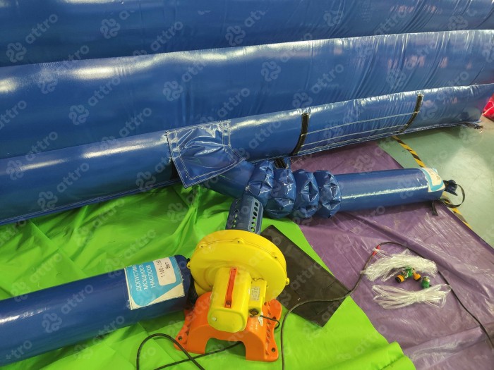 Надувной аквапарк "Морские охотники" 15*10*4,9 м