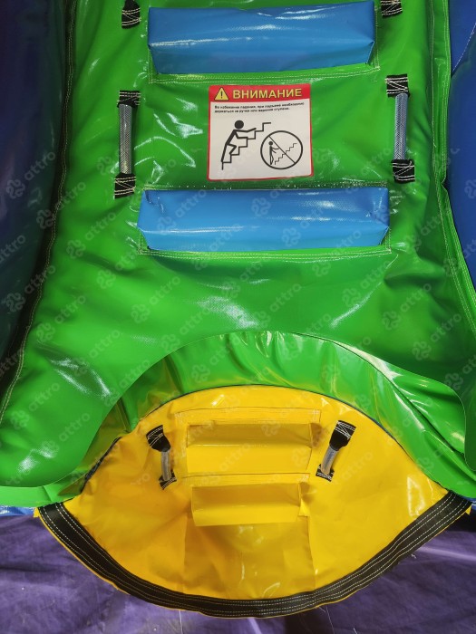 Надувной аквапарк "Морские охотники" 15*10*4,9 м