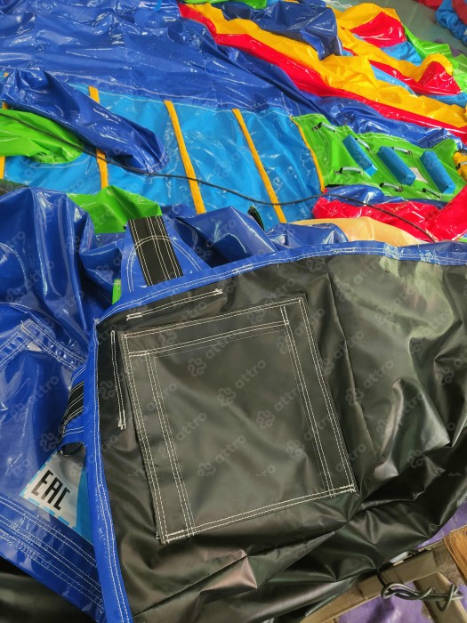 Надувной аквапарк "Морские охотники" 15*10*4,9 м