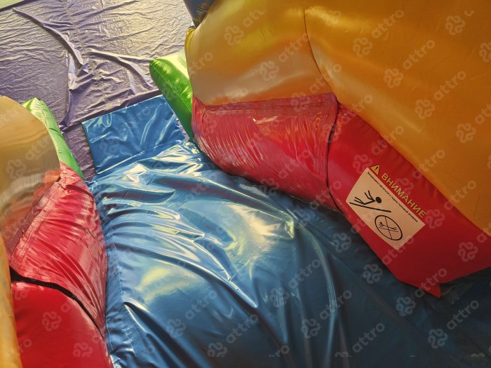 Надувной аквапарк "Морские охотники" 15*10*4,9 м